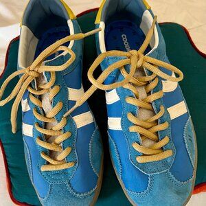 Coolway blue suede sneakers